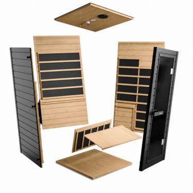 Sauna infrarrojo para bienestar, recuperación y descanso