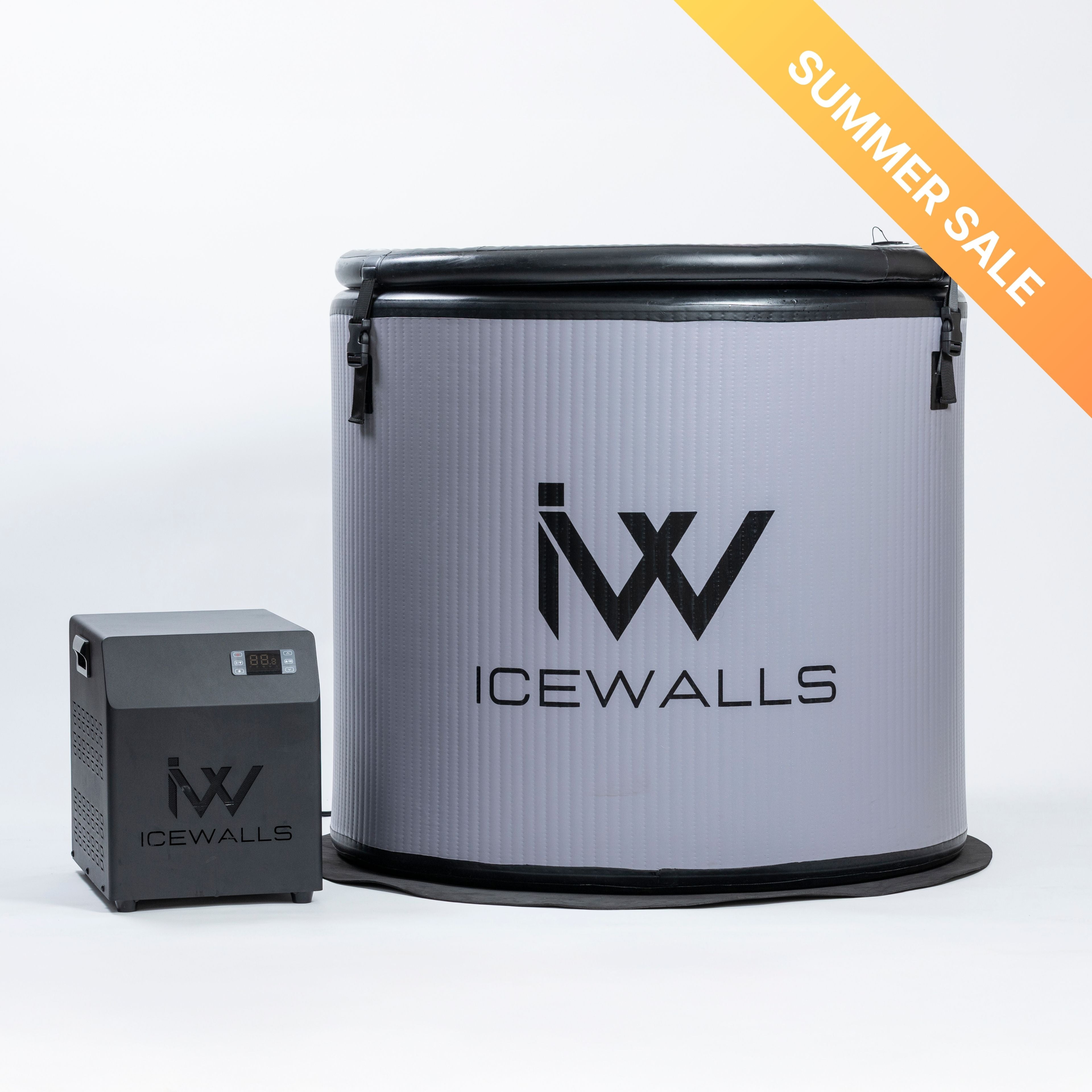Ice Bath Plus Ice Walls con motor en oferta Summer Sale, tina de hielo para recuperación y terapia de frío en casa