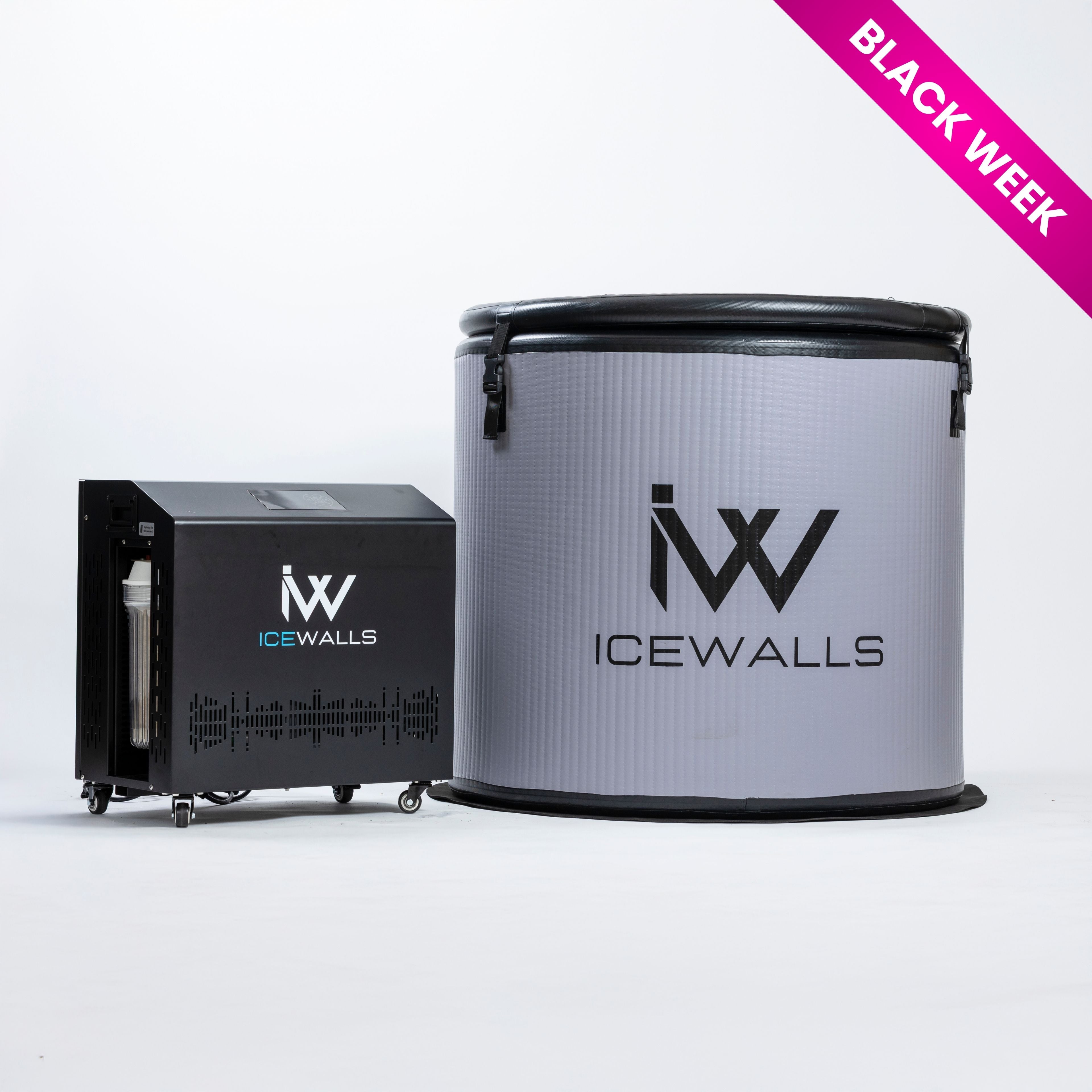 Ice Bath Premium con rango de 42 °C a 3 °C. Ideal para recuperación muscular, relajación y bienestar. Envíos a todo Chile.