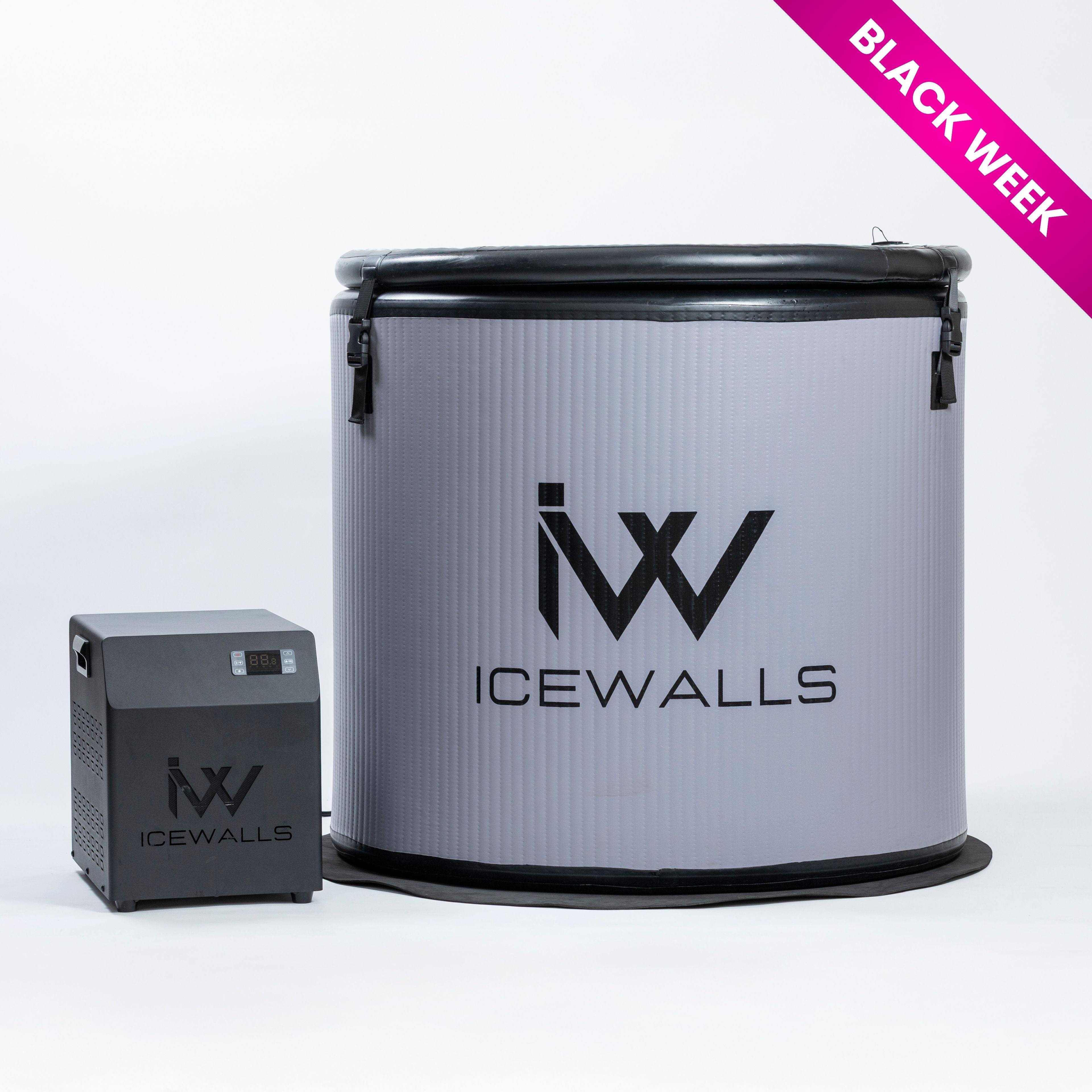 Ice Bath Plus Ice Walls con motor en oferta Summer Sale, tina de hielo para recuperación y terapia de frío en casa
