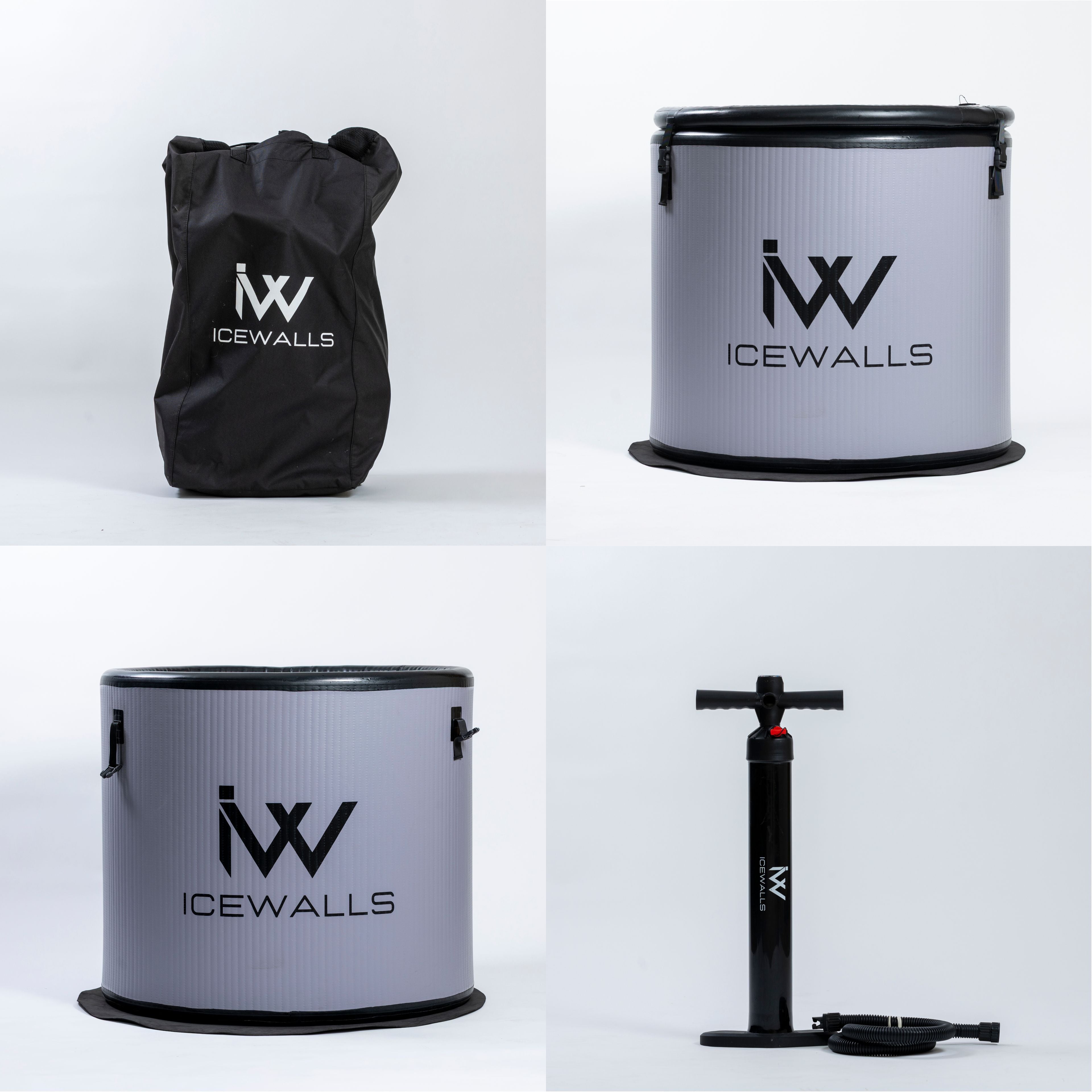 Tina de hielo para terapia de contraste y fortalecimiento físico y mental – Ice Walls Chile