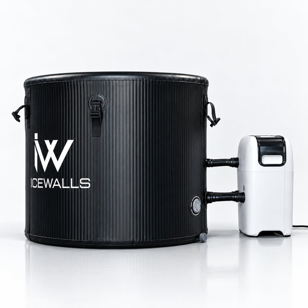 Jacuzzi Portátil IceWalls inflable con calefacción, completamente portátil para terraza o interior
