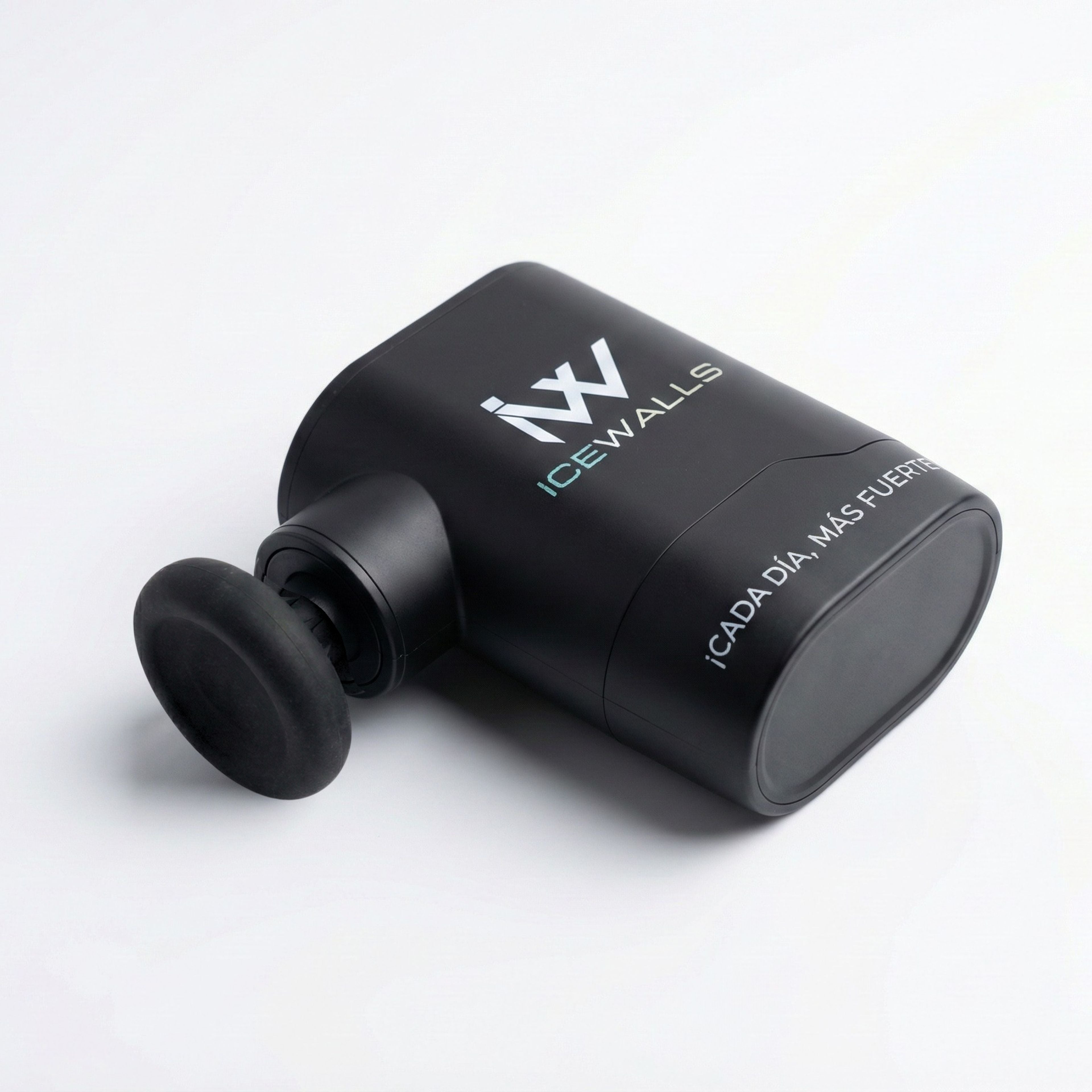 Pistola de masaje para recuperación deportiva, motor silencioso y batería 750mAh, ideal para gimnasio y hogar