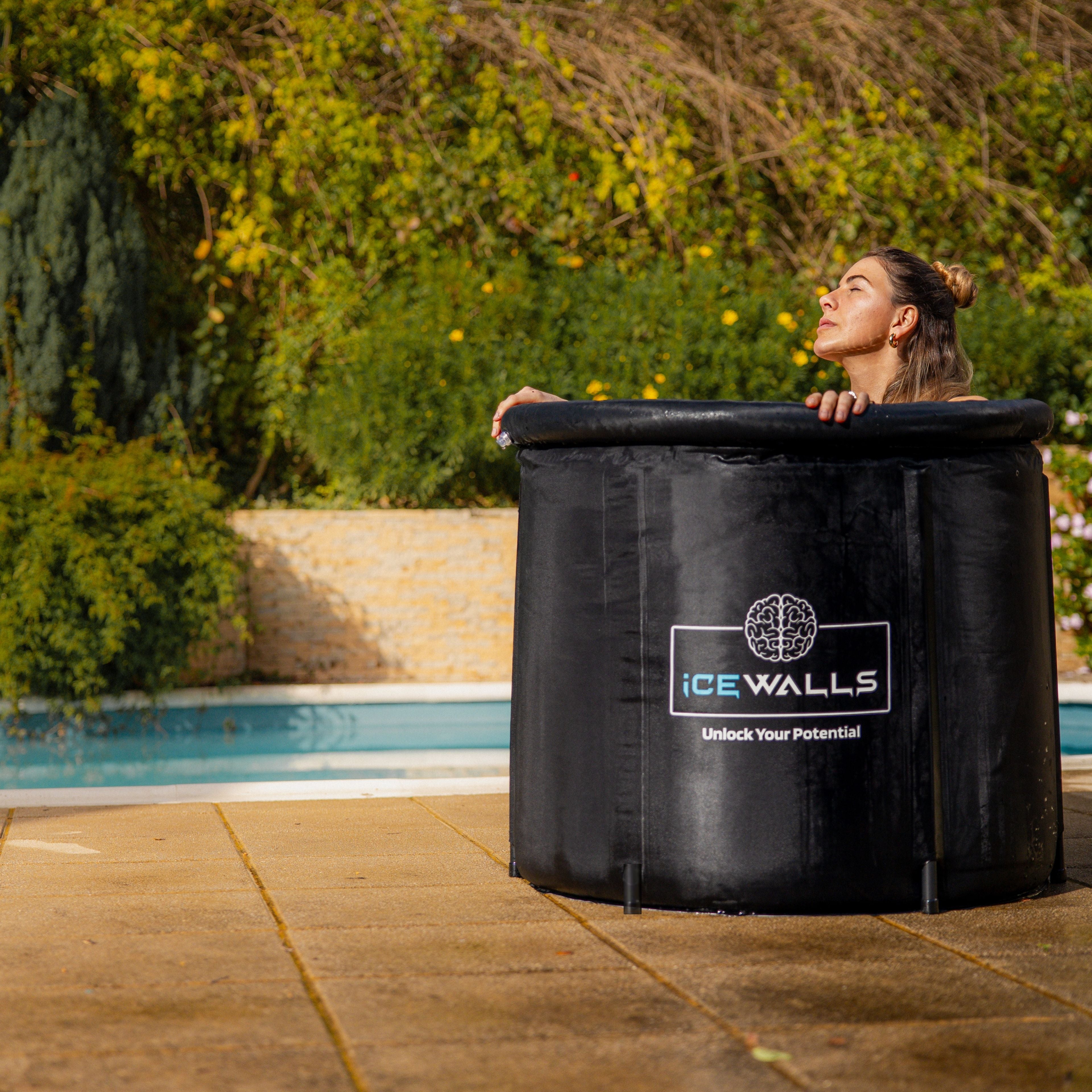 Experimenta el contraste de temperaturas con el plunge tub, un baño en agua fría que ayuda a mejorar la recuperación y el bienestar.