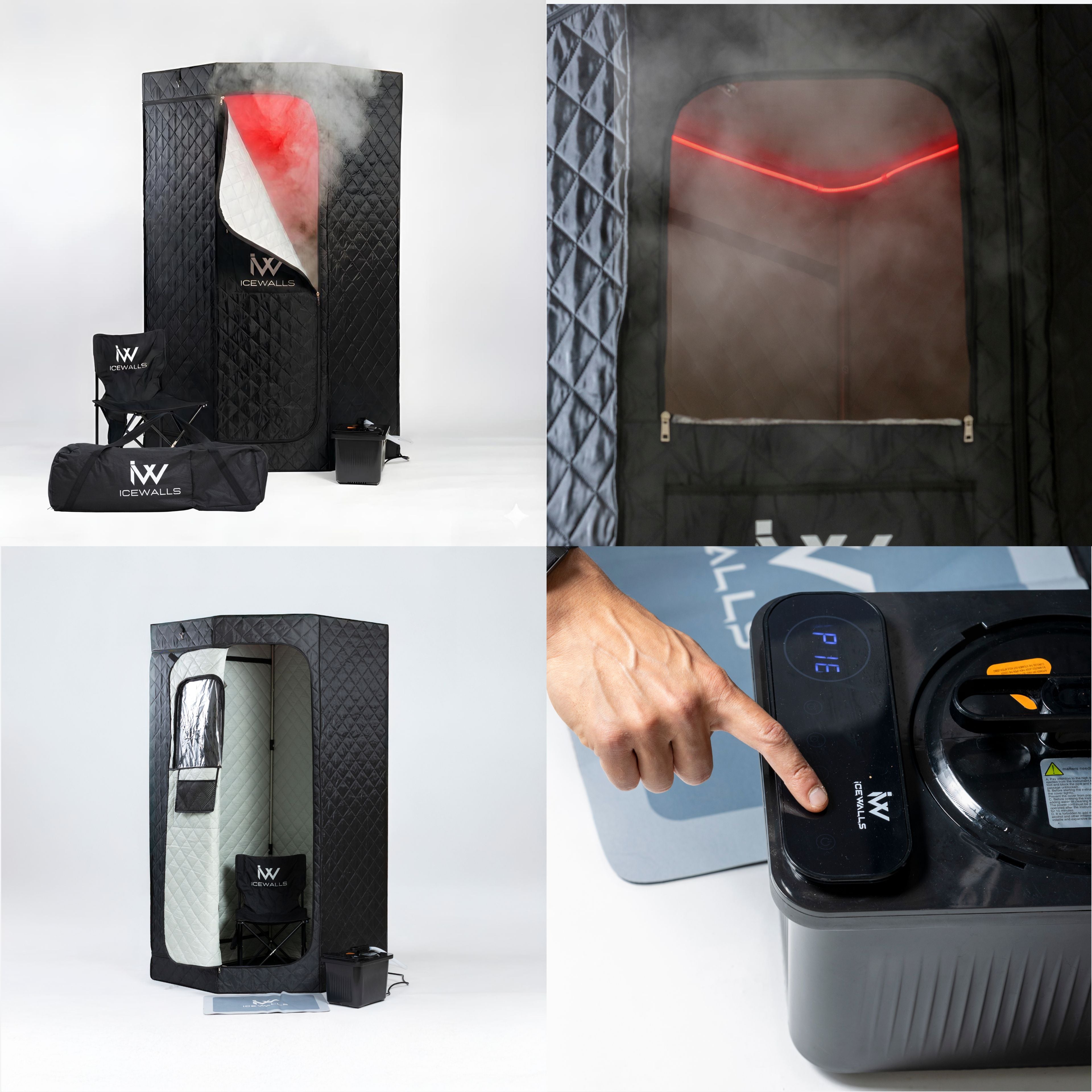 Rutina de contraste Ice Walls: alternancia de calor y frío para acelerar recuperación y mejorar energía