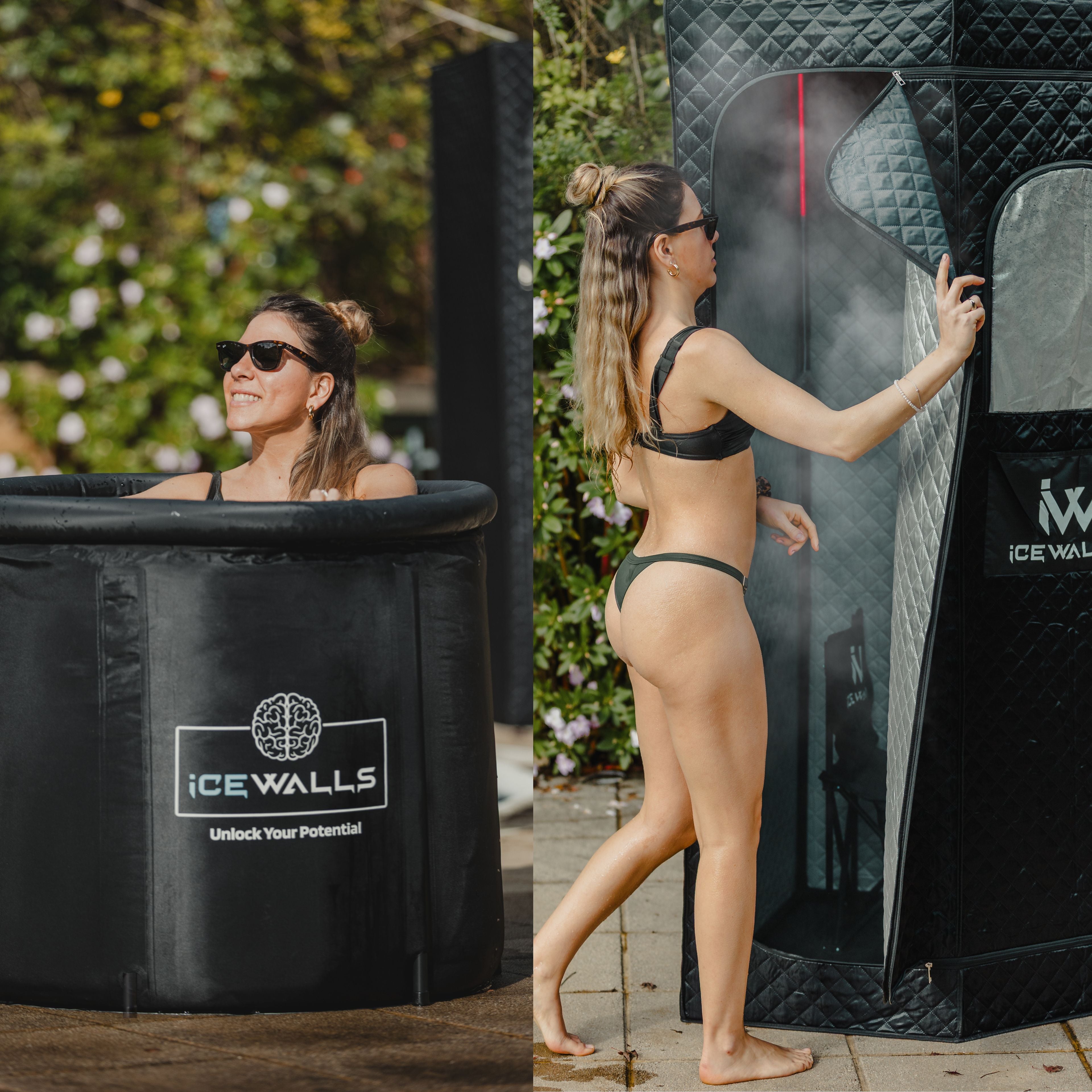 Relájate en un ambiente cálido y acogedor dentro de un sauna, ideal para liberar tensiones y mejorar tu bienestar general