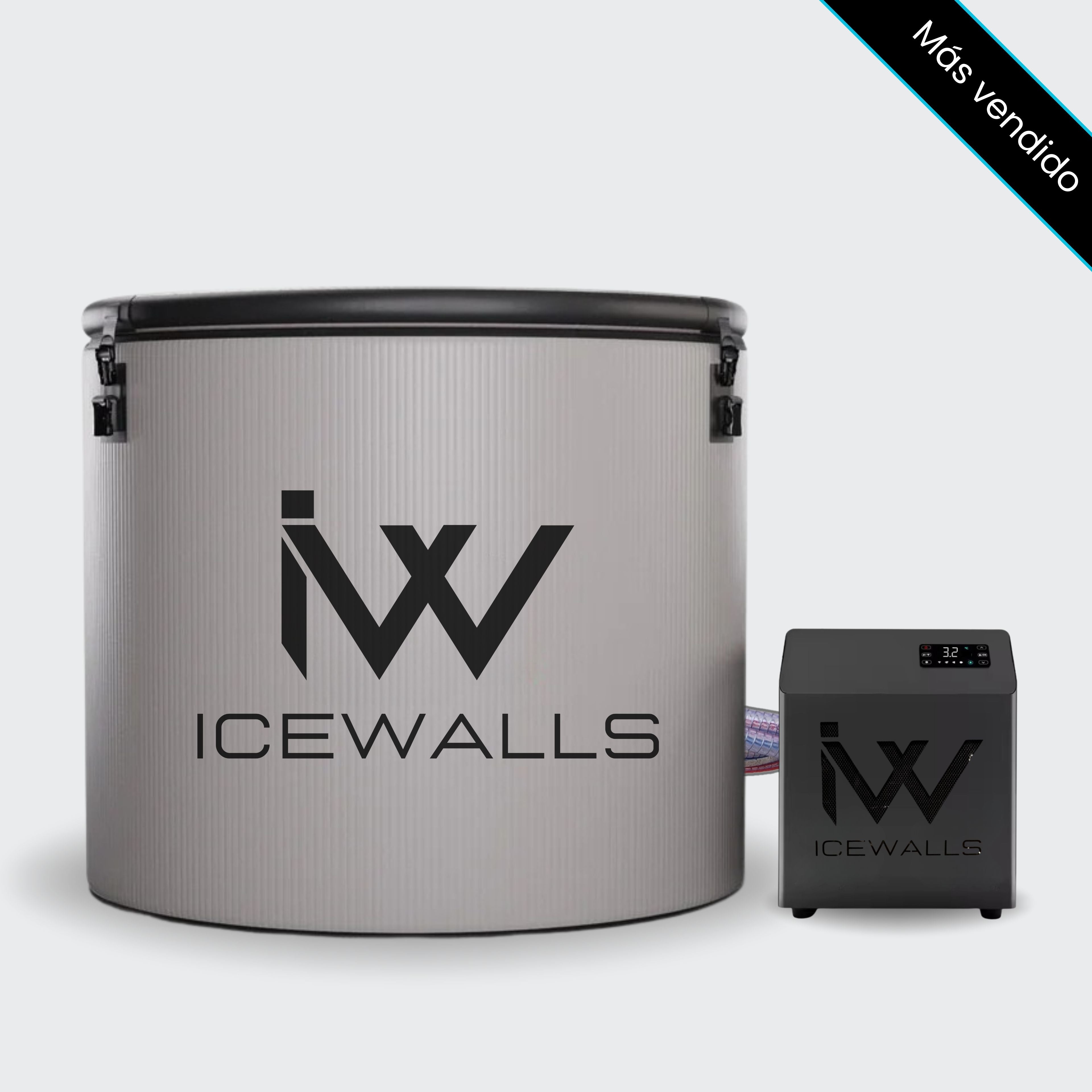 El ice bath de Ice Walls con motor de enfriamiento es la solución definitiva para la recuperación muscular y el rendimiento deportivo de alto nivel. Diseñado para alcanzar temperaturas tan bajas como 3°C, permite sesiones de crioterapia seguras y efectivas en casa, gimnasios o centros de alto rendimiento. Su estructura premium garantiza durabilidad, mientras que el motor mantiene el agua en condiciones óptimas sin necesidad de hielo adicional.