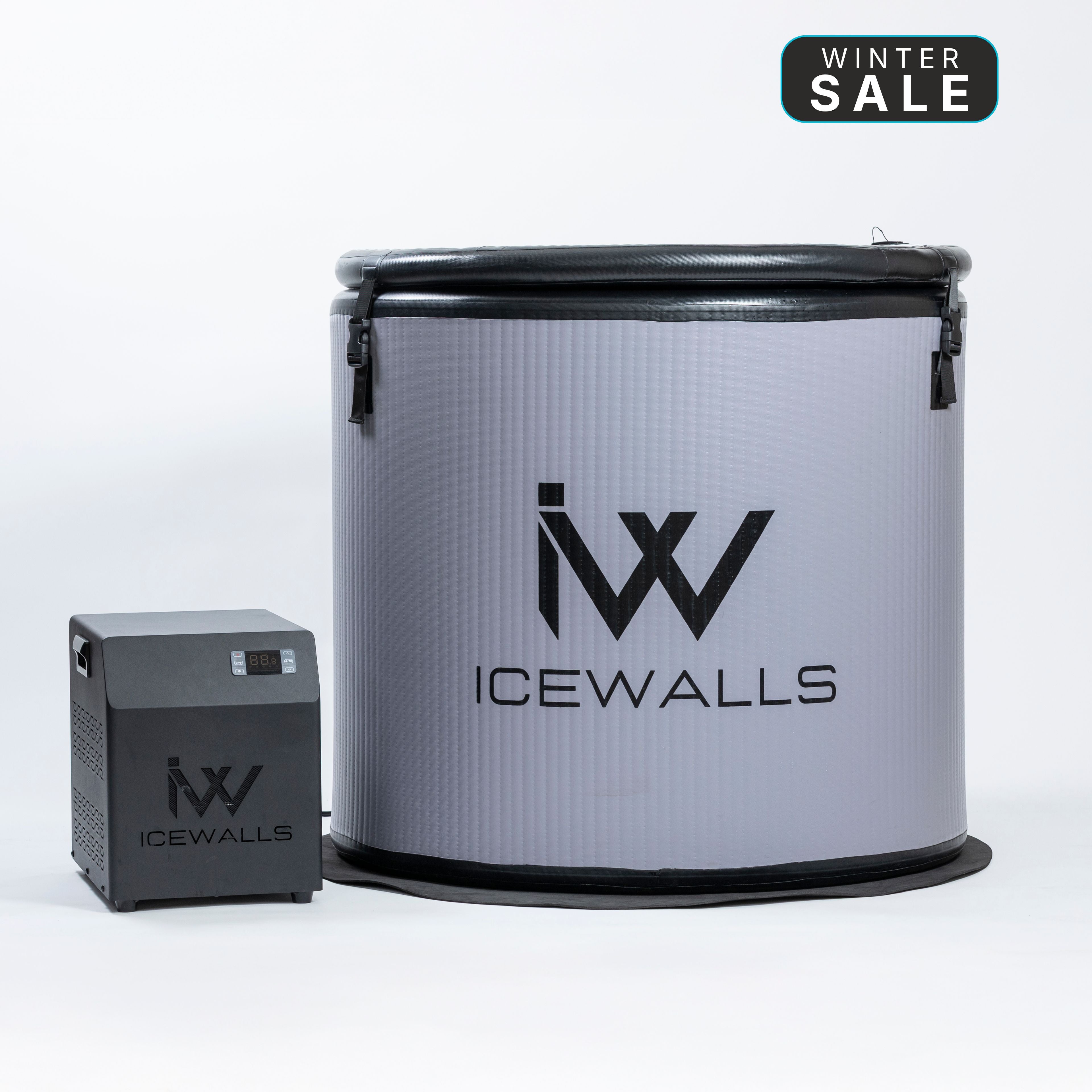 Ice bath portátil con motor y control digital de temperatura, diseñado para hogares, gimnasios y centros deportivos, oferta invierno