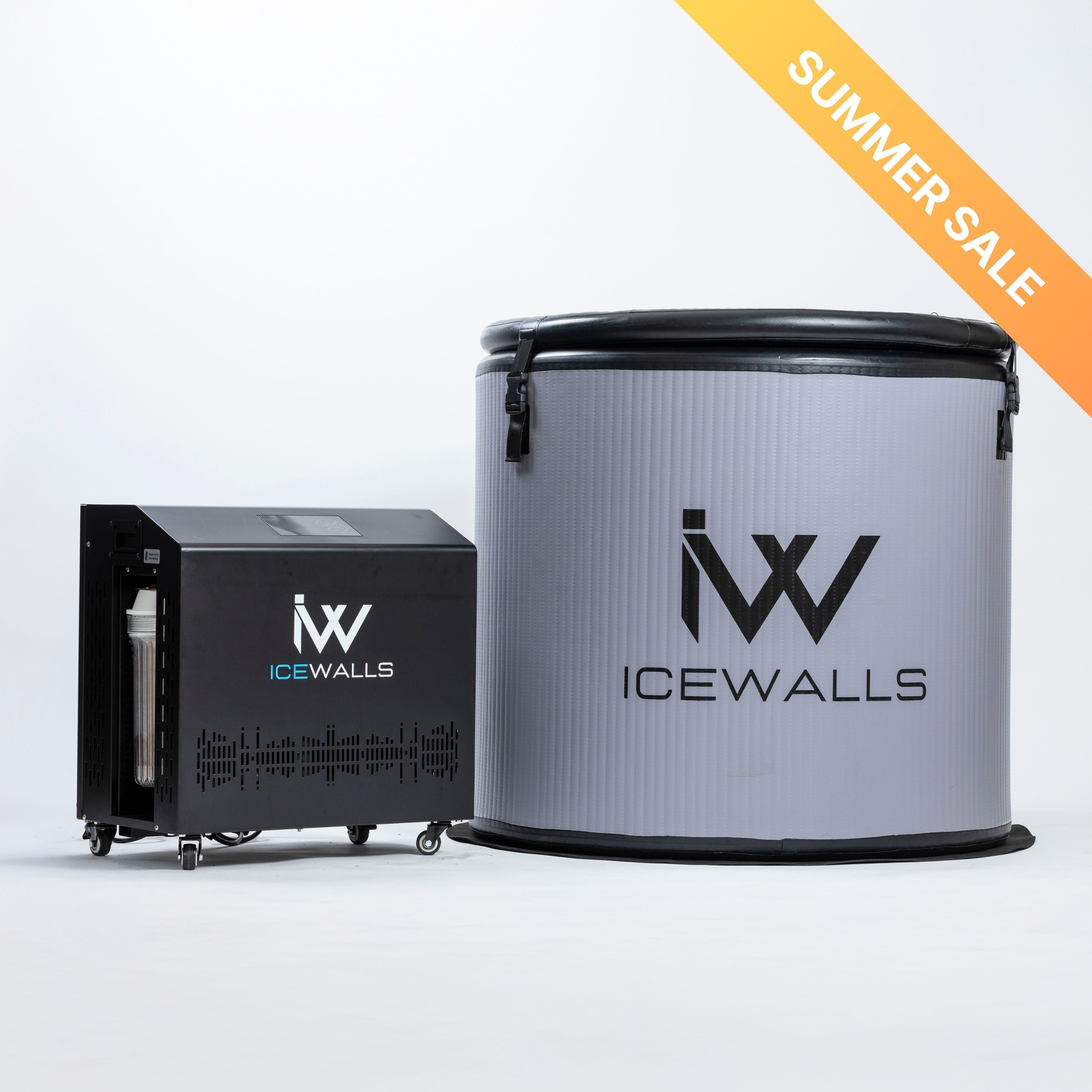 Ice Bath Premium con rango de 42 °C a 3 °C. Ideal para recuperación muscular, relajación y bienestar. Envíos a todo Chile.