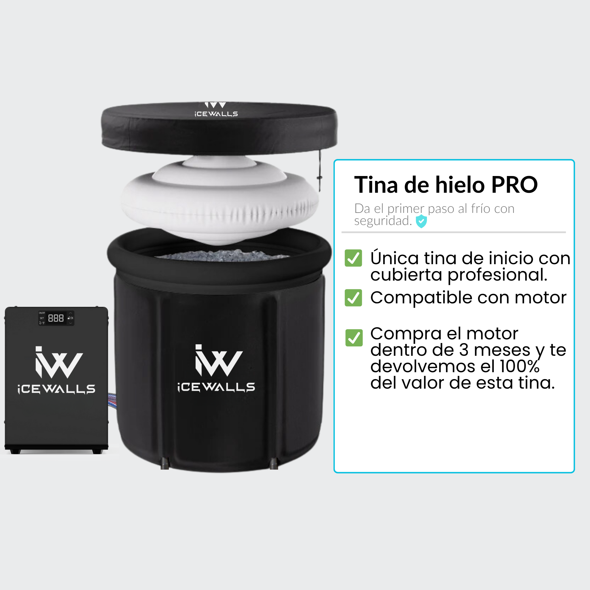 Tina de hielo PRO