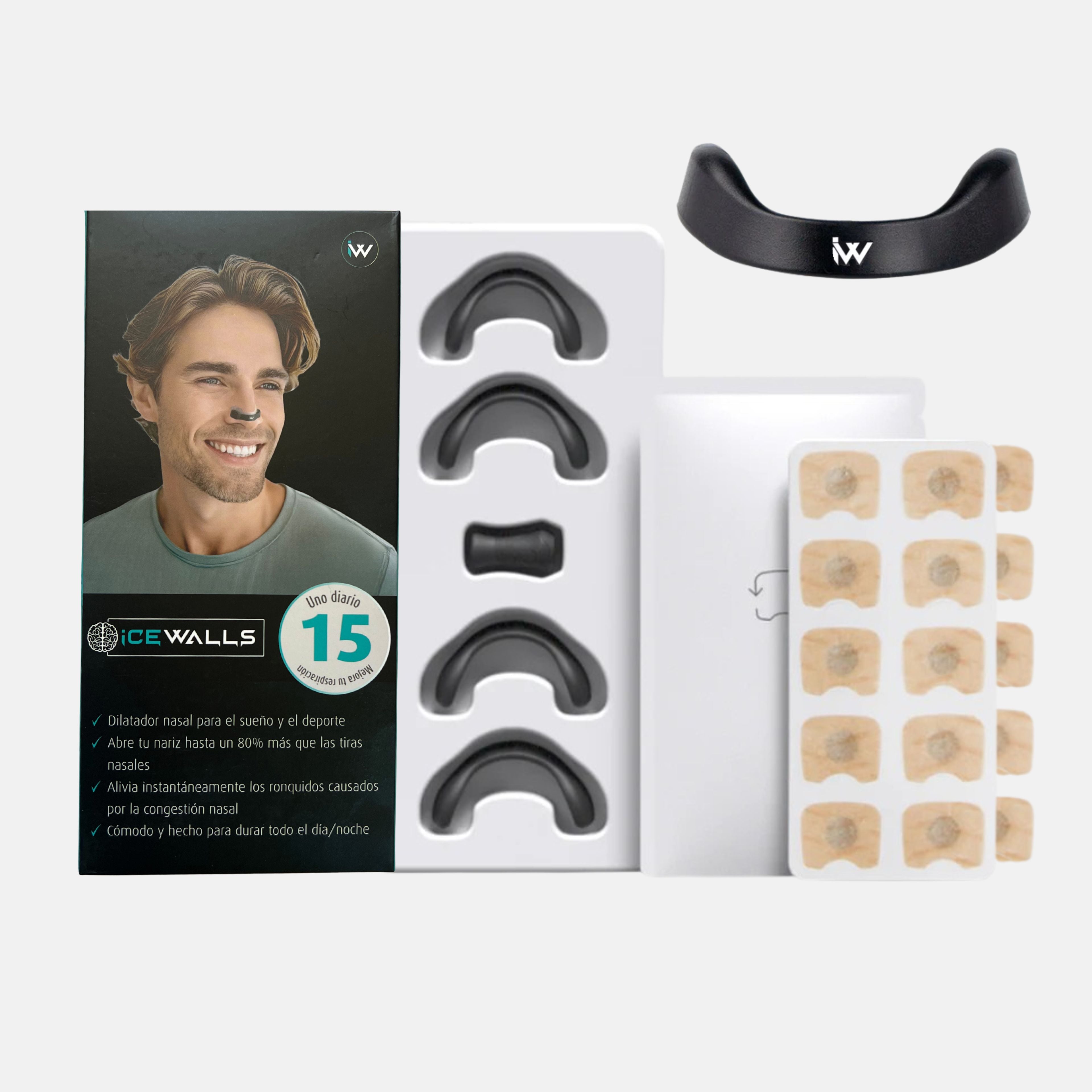 Dilatador nasal AirWalls: respira mejor al instante