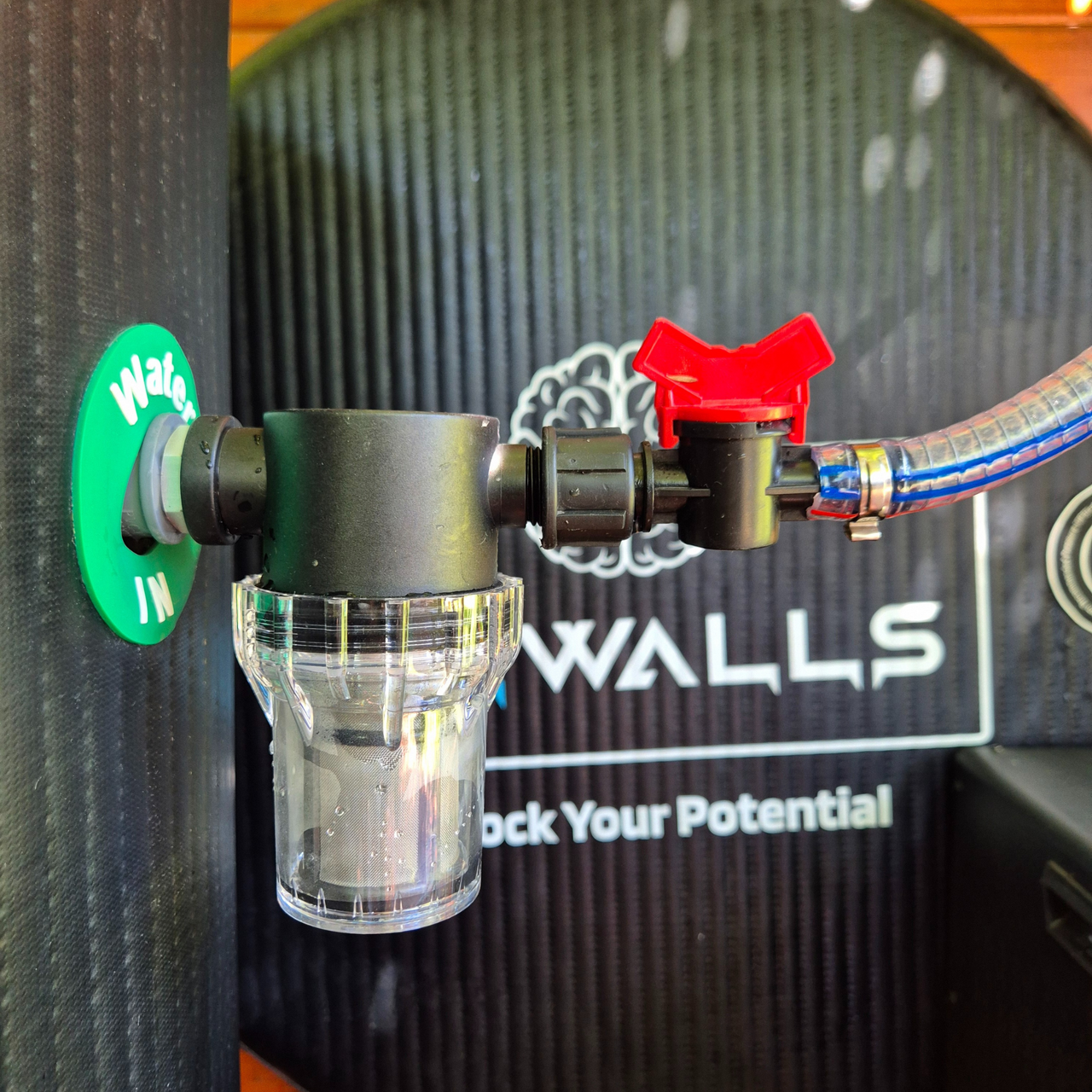 El filtro extra para Ice Wall Elite mantiene el agua limpia y libre de impurezas