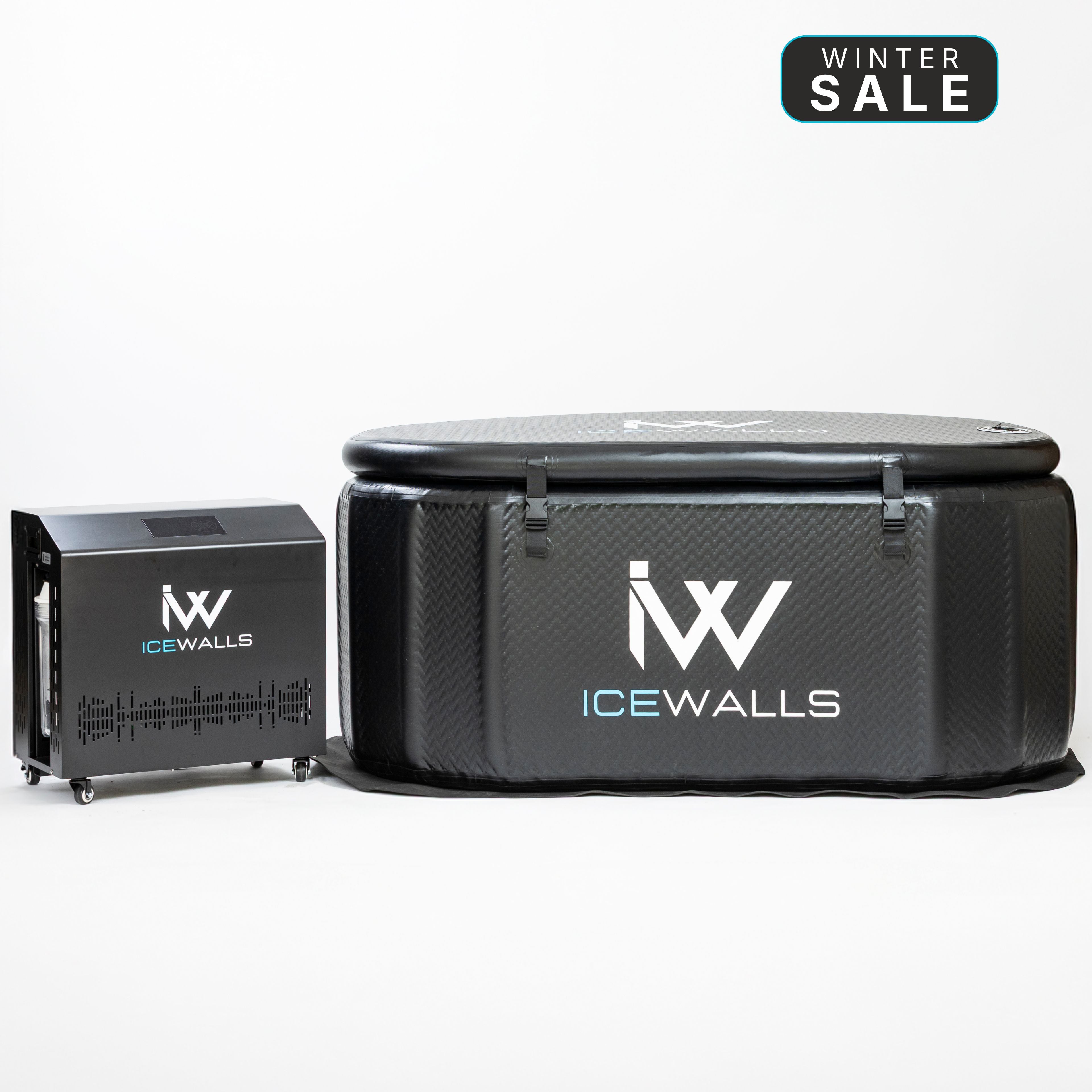 La tina de hielo Ice Walls con sistema dual de frío y calor ofrece una experiencia de recuperación y bienestar de otro nivel. Gracias a su avanzada tecnología, permite ajustar el agua desde 3°C para sesiones de crioterapia, hasta 42°C para baños de calor y relajación muscular. Este rango completo convierte a la tina en la herramienta ideal para contrastar frío-calor, potenciando la circulación, reduciendo inflamaciones y optimizando la recuperación después del entrenamiento. Oferta invierno