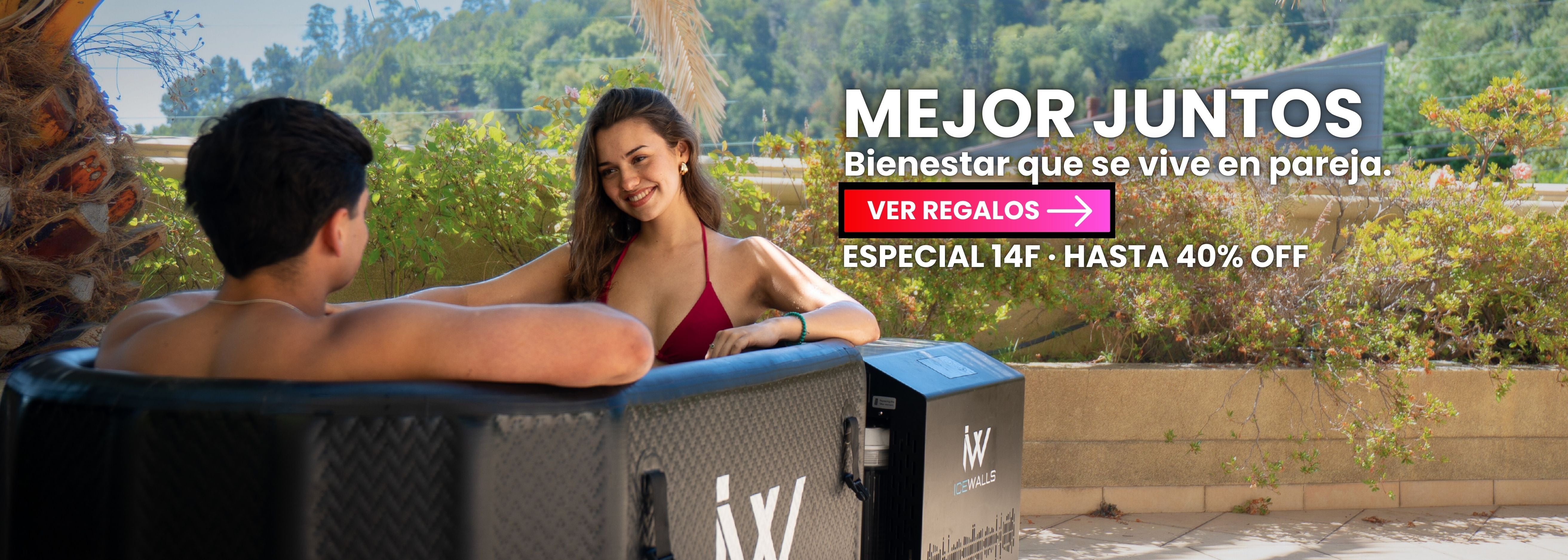 Tinas de hielo y saunas hasta un 40% OFF