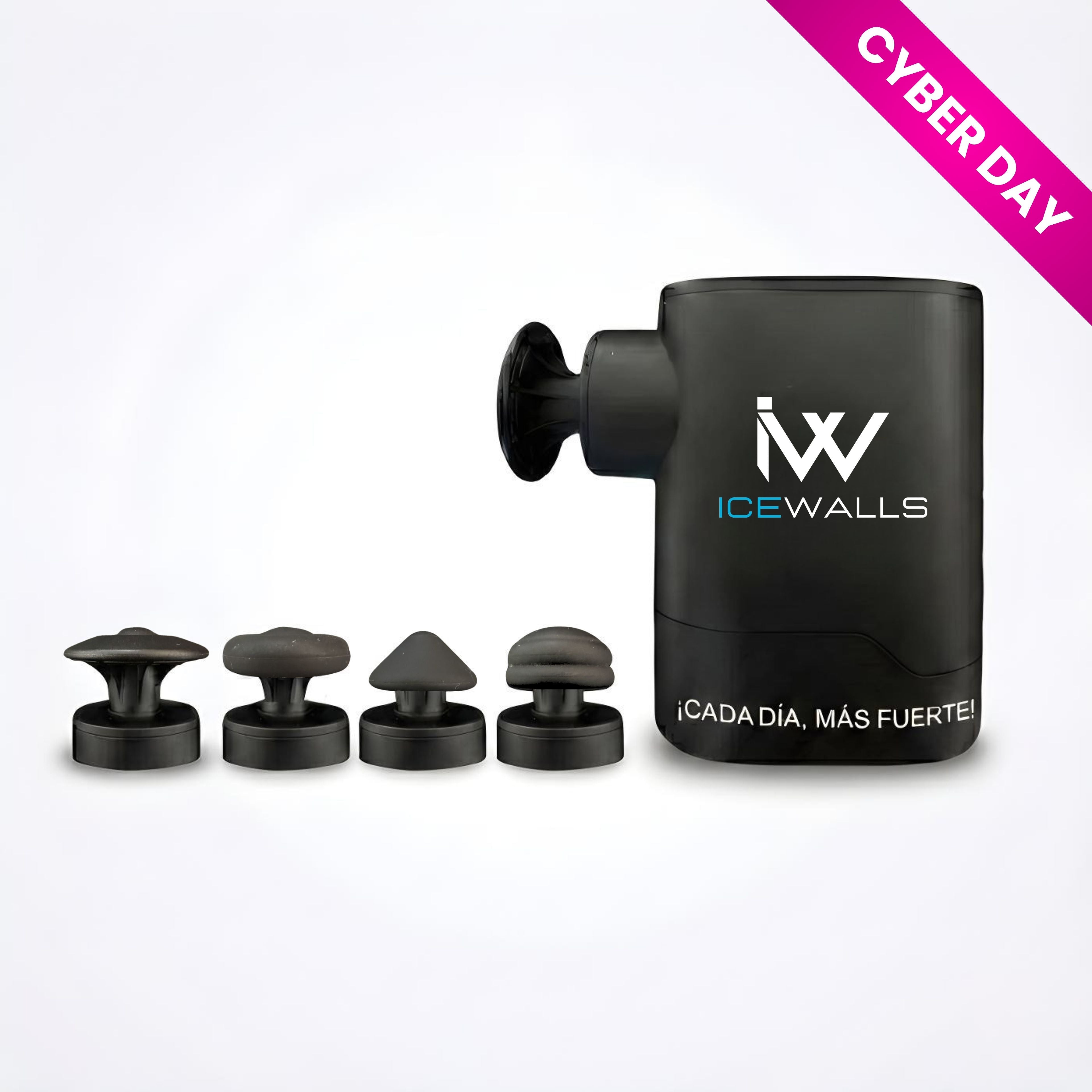 Pistola masajeadora Ice Walls en oferta Summer Sale, masajeador muscular portátil para recuperación y bienestar
