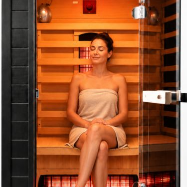 sauna de calor infrarrojo Ice Walls para relajación muscular profunda