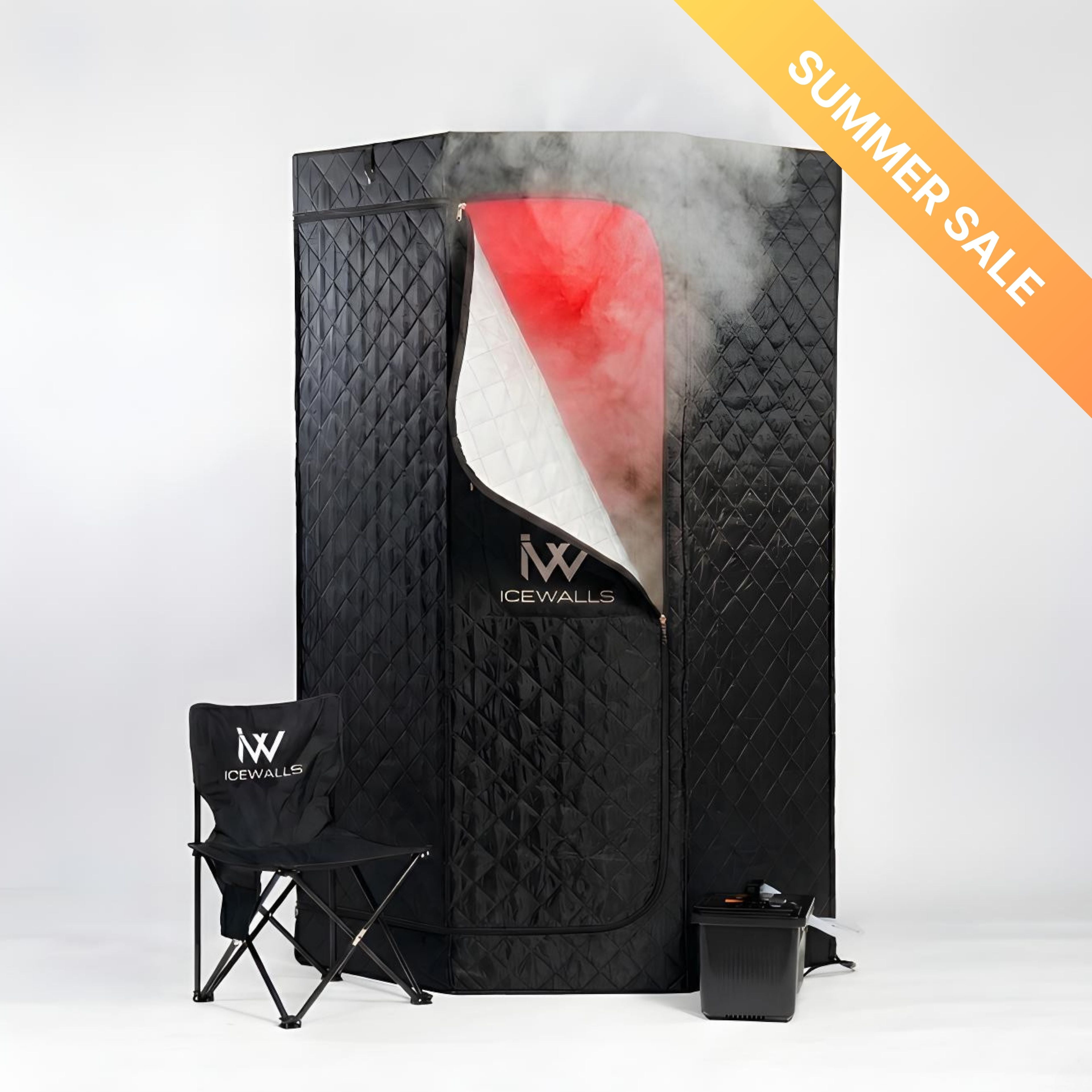 Sauna portátil Ice Walls 2.0 en oferta Summer Sale, sauna de vapor para el hogar con diseño premium y entrega en Chile