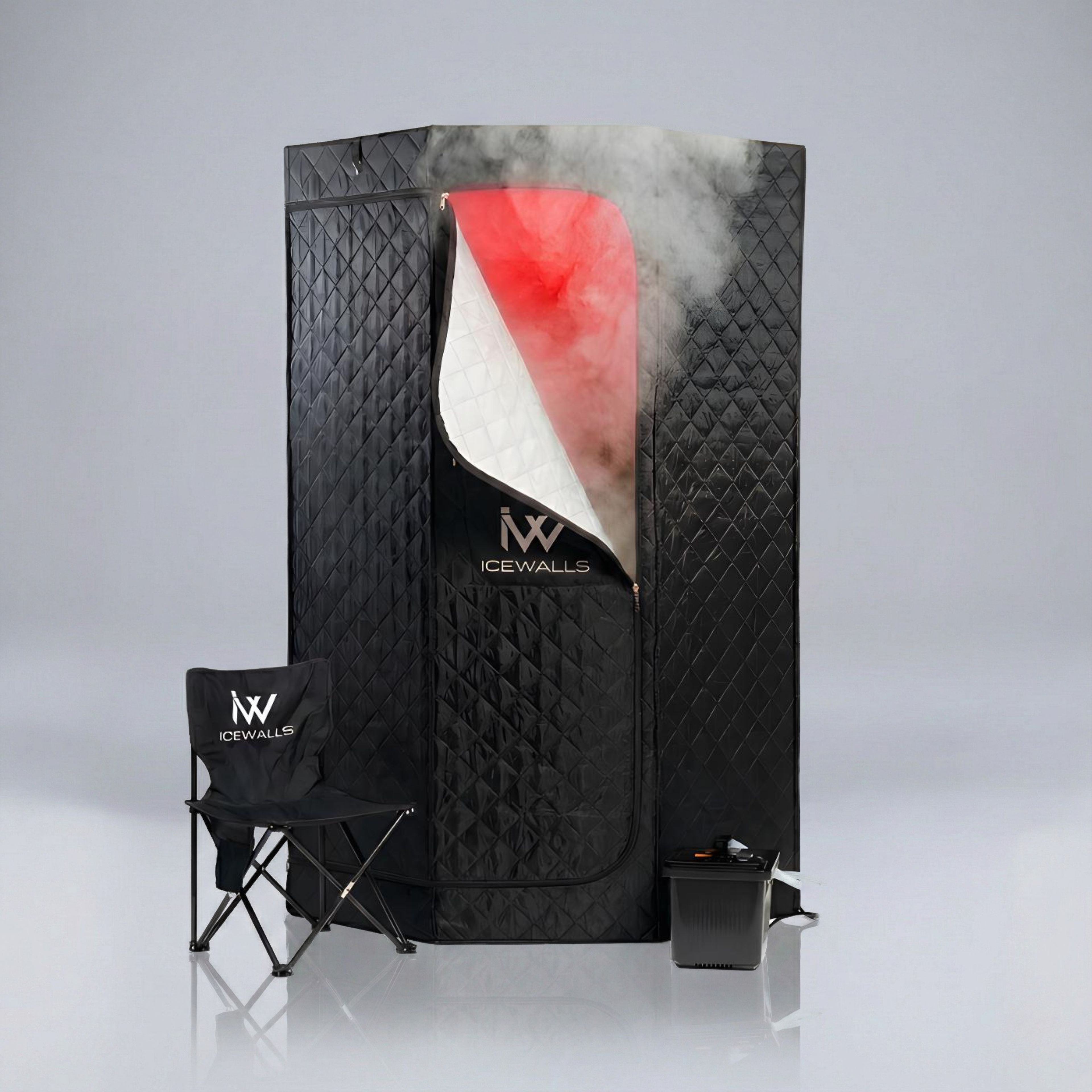 Sauna portátil Ice Walls para terapia de calor, desintoxicación y relajación en casa