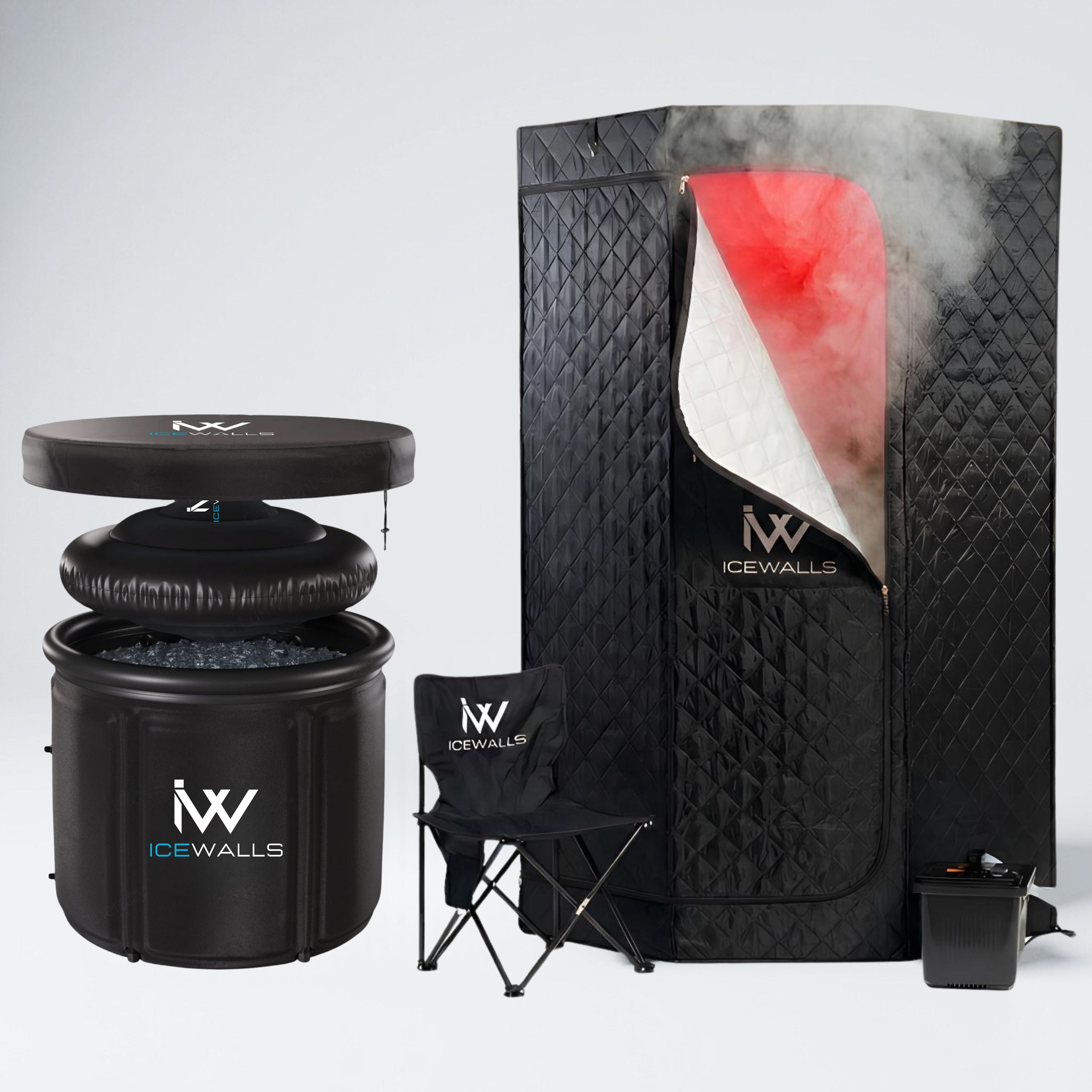 Sauna Portátil 2.0 + Tina de hielo PRO