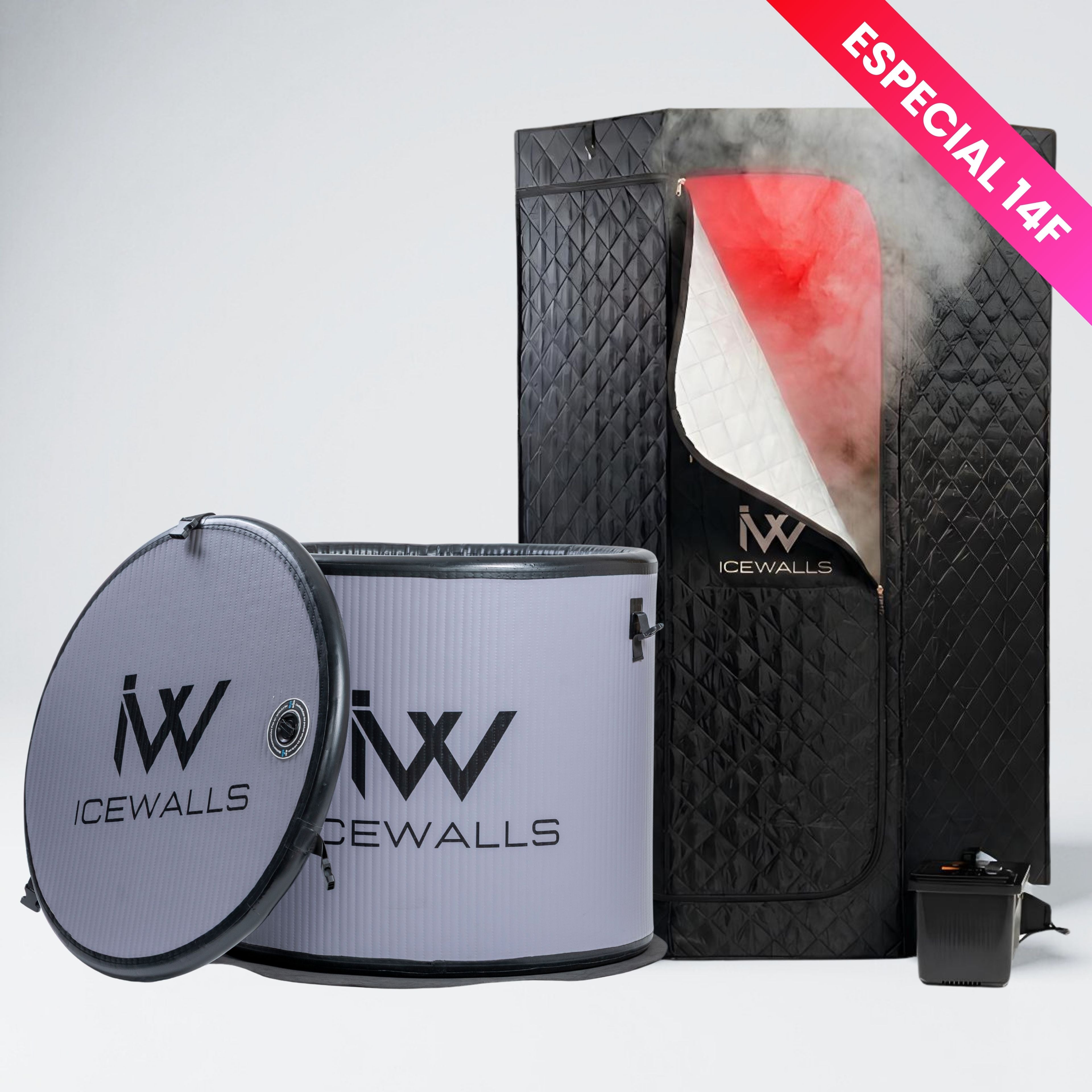 Sesión de terapia de contraste: combinación de calor y frío para mejorar circulación y reducir inflamación