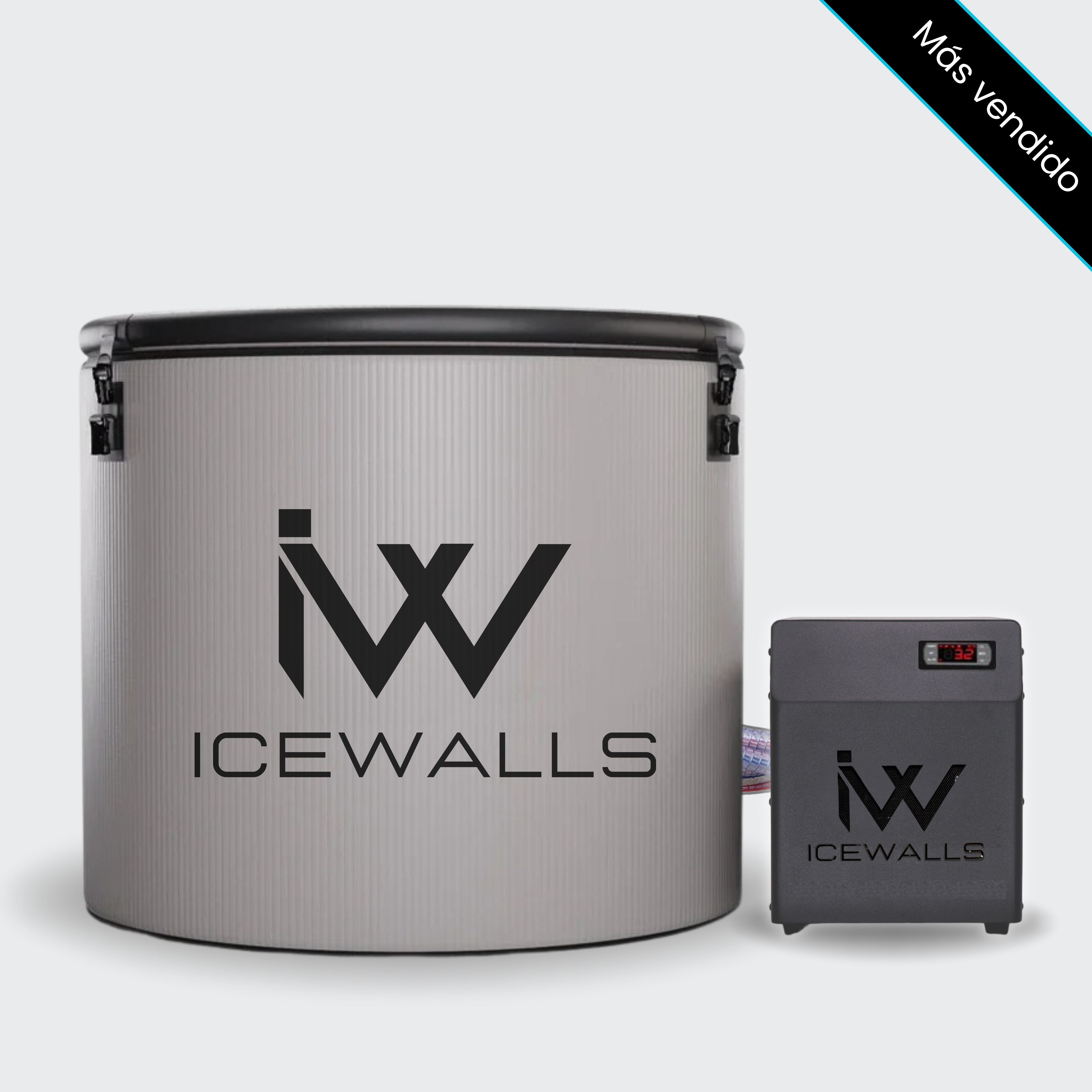 El ice bath de Ice Walls con motor de enfriamiento es la solución definitiva para la recuperación muscular y el rendimiento deportivo de alto nivel. Diseñado para alcanzar temperaturas tan bajas como 3°C, permite sesiones de crioterapia seguras y efectivas en casa, gimnasios o centros de alto rendimiento. Su estructura premium garantiza durabilidad, mientras que el motor mantiene el agua en condiciones óptimas sin necesidad de hielo adicional. 
