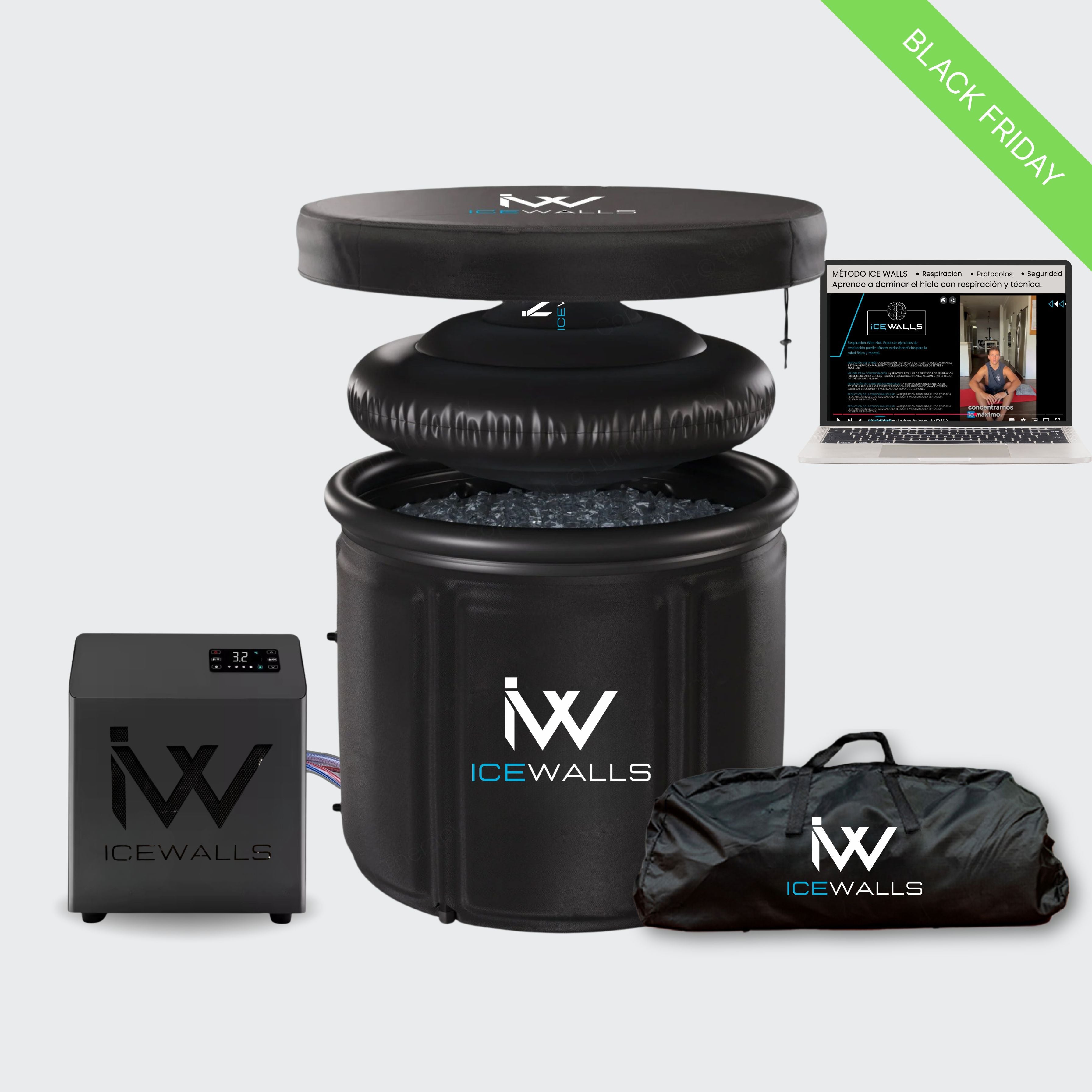 Tina de hielo PRO + Motor