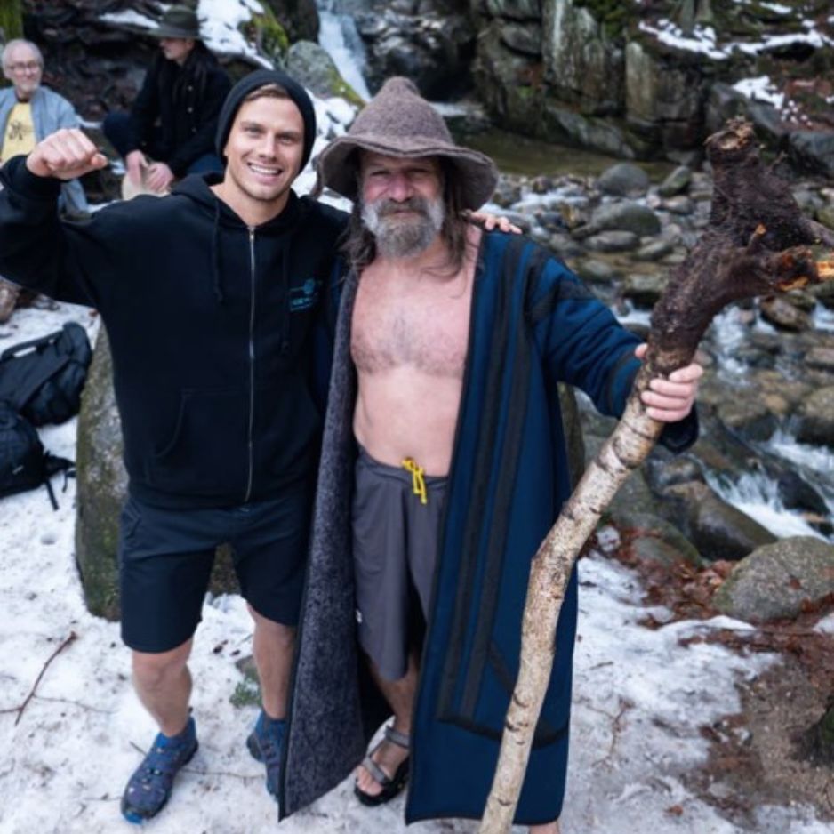 exposición al frío en la naturaleza recuperación beneficios hielo método Ice Walls bienestar