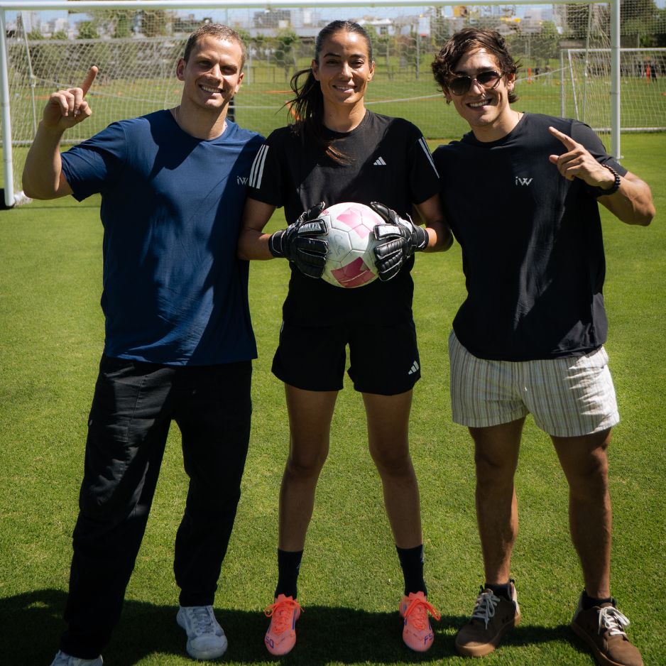 Ryan Torrero arquera Colo-Colo recuperación con baño de hielo Ice Walls fútbol femenino Chile